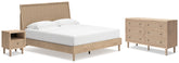 J&M Furniture - Ashley Furniture - Cielden King Panel Bed, Dresser and Nightstand - King Panel Bed, Dresser and Nightstand - B1199B13